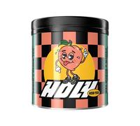 HOLY Iced Tea Peach x Nectrarine poudre goût pêche - 50 Portions Thé Glacé - Ice Tea Sans Sucre - Boisson Rafraîchissante Vegan aux Antioxydants - Arômes de Fruits 100% Naturels