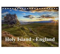 Holy Island - England (Tischkalender 2026 DIN A5 quer), CALVENDO Monatskalender: Eine Bilderreise über die Insel Holy Island in England