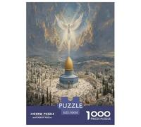 Holy Jerusalem Puzzle 1000 Pièces Cadeau Unique Jeu Éducatif Défi Jouet À De Qualité Supérieure Peinture Art pour Adultes Et Enfants 70x50cm/1000pcs