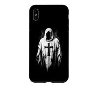 Holy Knight Robe Gothique à Capuche en Lambeaux avec Croix Coque pour iPhone XS Max