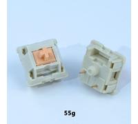 Holy KrasnoV2-Interrupteurs tactiles pour clavier mécanique,commutateur POM,bricolage,échange à chaud,3 broches,GKM67,TM680,Anne Pro,55g,62g,67g - Type Holy Panda V2 55g-110PCS