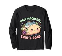 Holy Mackerel Fish Taco Delight Journée Nationale des Tacos au Poisson Manche Longue