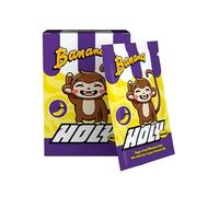 HOLY Milkshake Coffret dégustation de 10 bananes - 10 portions avec vitamines B, C et D et arômes 100% naturels - sans sucre, sans caféine et vegan - poudre pour milkshake