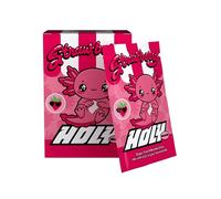 HOLY Milkshake Coffret dégustation de 10 portions à la fraise - 10 portions enrichies en vitamines B, C et D et aux arômes 100% naturels - sans sucre, sans caféine et vegan