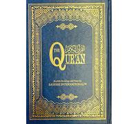 Holy Quran Arabic Text with English Meanings and Notes in Medium 14x21cm H/C - Sahih International