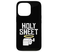 Holy Sheet Papier Toilette Feuille sacrée Coque pour iPhone 13 Pro