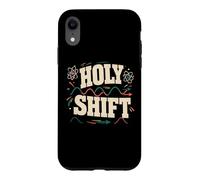Holy Shift Physique Mécanique Quantique Science Atome Onde sinusoïdale Coque pour iPhone XR