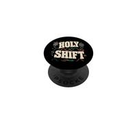 Holy Shift Physique Mécanique Quantique Science Atome Onde sinusoïdale PopSockets PopGrip Adhésif