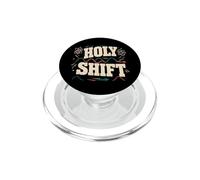 Holy Shift Physique Mécanique Quantique Science Atome Onde sinusoïdale PopSockets PopGrip pour MagSafe