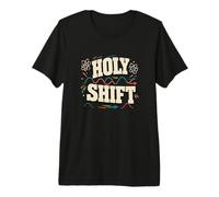 Holy Shift Physique Mécanique Quantique Science Atome Onde sinusoïdale T-Shirt Haut de Gamme