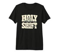 Holy Shift Physique Mécanique Quantique Science Atome Onde sinusoïdale T-Shirt Haut de Gamme