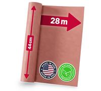 HOLY SMOKE® USA Butcher Paper Rouleau de papier boucher 44 cm x 28 m - Papier boucher pour griller des viandes juteuses grâce au barbecue Low & Slow - Fabriqué aux États-Unis