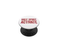 Holy Spirit Activate, Christian Holy Spirit Activate PopSockets PopGrip Adhésif