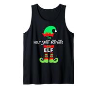 Holy Spirit Activate Elf Ugly Pull de Noël pour Homme et Femme Débardeur