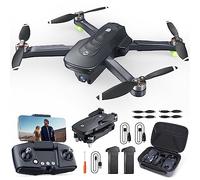 Holy Stone HS175D Drone with 4K Camera pour adultes, quadricoptère RC pliable avec retour automatique GPS, moteur sans balais, suivez-moi, vol circulaire, maintien de l'altitude, vol de 46 minutes