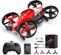 Holy Stone Hs210f Mini Drone Pour Enfants, 2-En-1 D'intérieur Rc Quadcopter Avec Lumières Led, Mode D'atterrissage Et De Vol, 3d Flip, Modulaire Batterie Sécurisée Jouet Cadeau Pour Garçons Filles-Mar