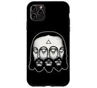 Holy Trinity Jésus Christ Tattoo Flash Coque pour iPhone 11 Pro Max