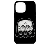 Holy Trinity Jésus Christ Tattoo Flash Coque pour iPhone 13 Pro Max