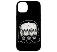Holy Trinity Jésus Christ Tattoo Flash Coque pour iPhone 14 Plus