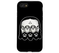 Holy Trinity Jésus Christ Tattoo Flash Coque pour iPhone SE (2020) / 7/8