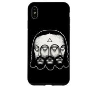 Holy Trinity Jésus Christ Tattoo Flash Coque pour iPhone XS Max