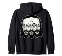 Holy Trinity Jésus Christ Tattoo Flash Sweat à Capuche