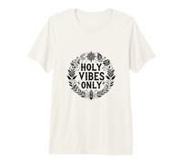 Holy Vibes est la Seule Source d'inspiration chrétienne T-Shirt Haut de Gamme