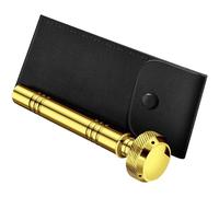 Holy Water - Arroseur de poche pour bénédiction | Bouteille étanche avec outil interne Aspergillum et pochette de protection en velours pour chapelles, cathédrales, autels et sanctuaires