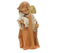 Holyart Ange avec Mouton crèche Fontanini 19 cm