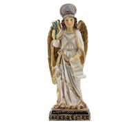 Holyart Archange Gabriel parchemin Ave Maria Statue résine 15 cm