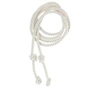 Holyart Aubes Communion, Profession de Foi: Cordon d'aube franciscain Première Communion avec Double Noeud Blanc 2 m