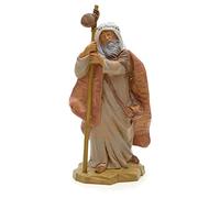 Holyart Berger Vieux et Son bâton crèche Fontanini 12 cm