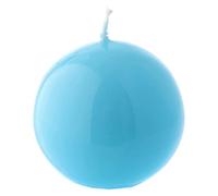 Holyart Bougies, cierges, chandelles: Bougie Sphère Brillante Ceralacca diam. 6 cm bleu clair