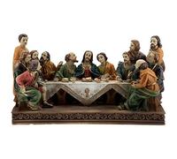 Holyart Cène Apôtres Statue résine 15x25x10 cm