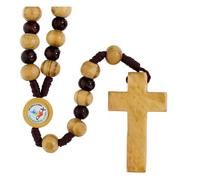 Holyart Chapelet Jubilé 2025 bois d'olivier