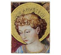 Holyart Choeur Anges 12x16 cm détail Gozzoli Retouch Bottega Tifernate