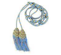 Holyart Cordon d'aube prêtre médaille Couleur Or Bleu Ciel