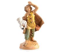 Holyart Crèche Fontanini: Berger et bre rèche 6,5 cm Fontanini