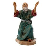 Holyart Crèche Fontanini: Prophète à Genoux pour crèche Fontanini avec santons de 12 cm