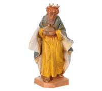 Holyart Crèche Fontanini: Roi Mage mulâtre crèche Fontanini 6,5 cm