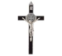 Holyart Croix de St. Benoît en Bois, 12 x 6 cm (4.73 x 2.36 inc.)