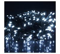 Holyart Guirlande de Noël chaîne 160 LEDs Blancs extérieur Piles 16 m