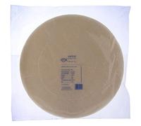Holyart Hostie 22 cm 5 pièces - Assiette liturgique ronde unie, pièce unique, pressée/estampée en Farine - Adaptée pour messes célébrées par plusieurs prêtres