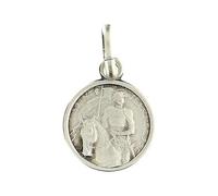Holyart Médaille Argent 925 Sainte Jeanne d'arc 10 mm