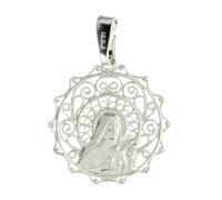 Holyart Médaille en Filigrane d'argent 925 Sainte Rita