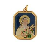 Holyart Médaille Pendentif Sainte Rita de Cascia zamak émaillé