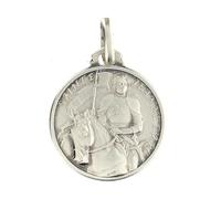 Holyart Médaille Sainte Jeanne d'arc 16 mm Argent 925