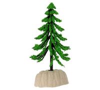 Holyart Mousse végétale, Lichens, Arbres, Pavages: Pin pour crèche 4-6 cm Vert Clair h 8 cm