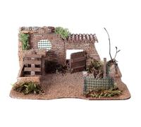 Holyart Poulailler scène crèche 12x25x20 cm santons 14-16 cm