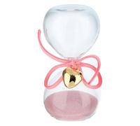 Holyart Sablier Sable Rose Coeur Or 8 cm